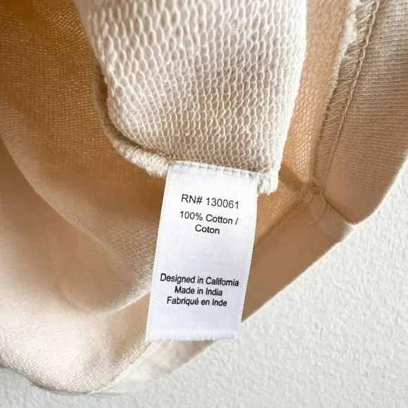 L Space Asher Dress Long Sleeve Short Cream Size Medium - Picture 7 of 13